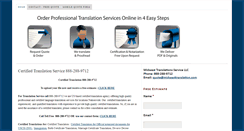 Desktop Screenshot of mtscertifiedtranslation.com